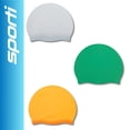 thumbnail image 2 of Sporti Kids' Silicone Swim Cap Set of 3, 2 of 4
