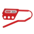 thumbnail image 1 of Serrure de Hasp en Nylon Industriel, Structure Compacte Flexible, Serrure Hasp 3 Trous, Conception Portable pour le Pétrole, pour Serrure à Hasp Industrielle, 1 of 8