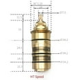 thumbnail image 7 of Brass130156 Replacement Thermostatic Cartridge Shower Mixer Valve Bar Repair-Kit, 7 of 7