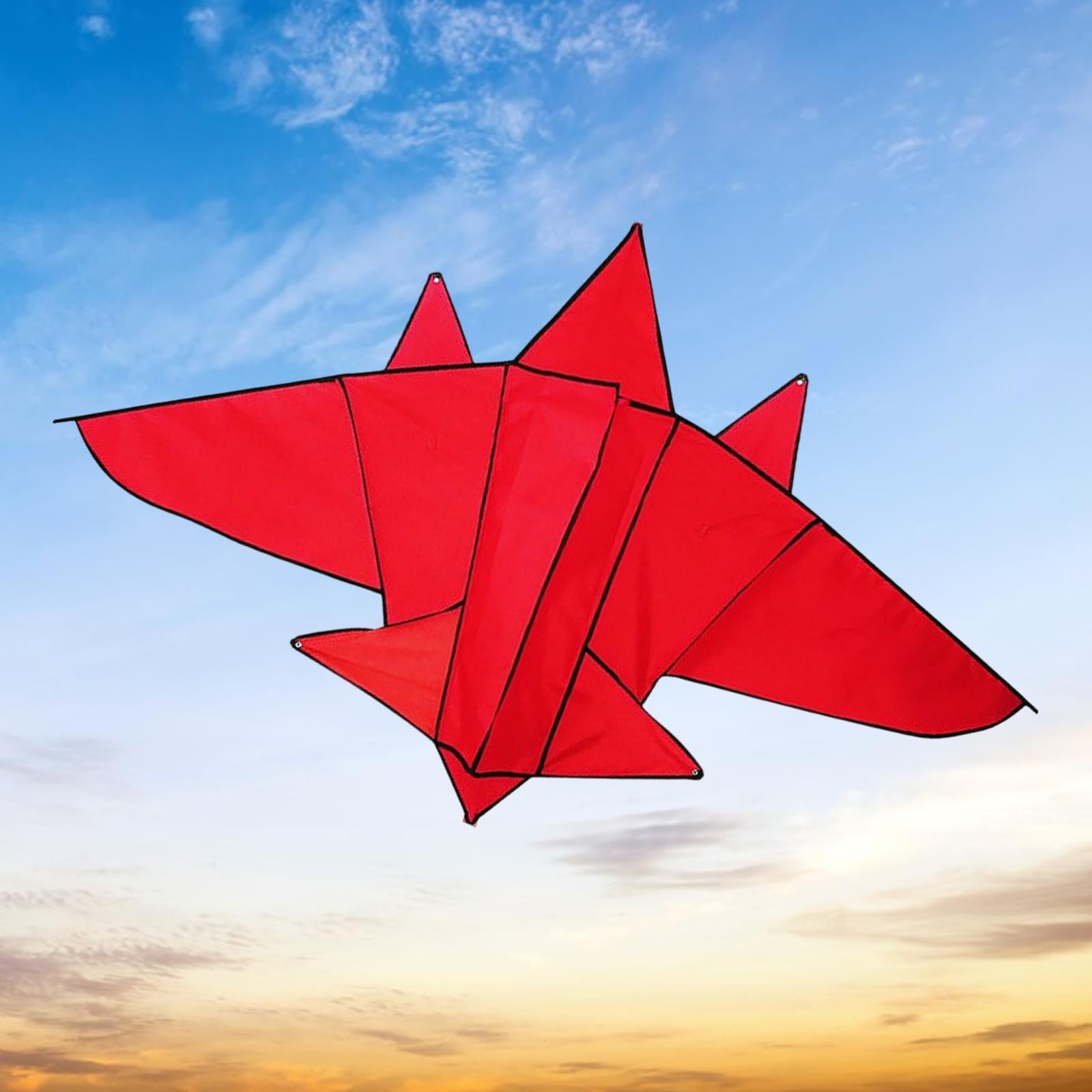 Baoblaze Giant Airplane Shaped Kite Lifelike Sports Toys for Outdoor Games Boys Girls Small