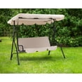 thumbnail image 6 of FDW New Canopy Porch Swing Glider Hammock Chair,Beige, 6 of 7
