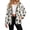 Beige Paw Print, variant on Sherpa Lined Jacket Coat for Women Outfits Blue Dragonfly Galaxy Cozy Fleece Shacket Outwear, Thick Fuzzy Clothes, Snap Button, Long Sleeve, Lapel Collar, Travel Clothes, XX-Large
