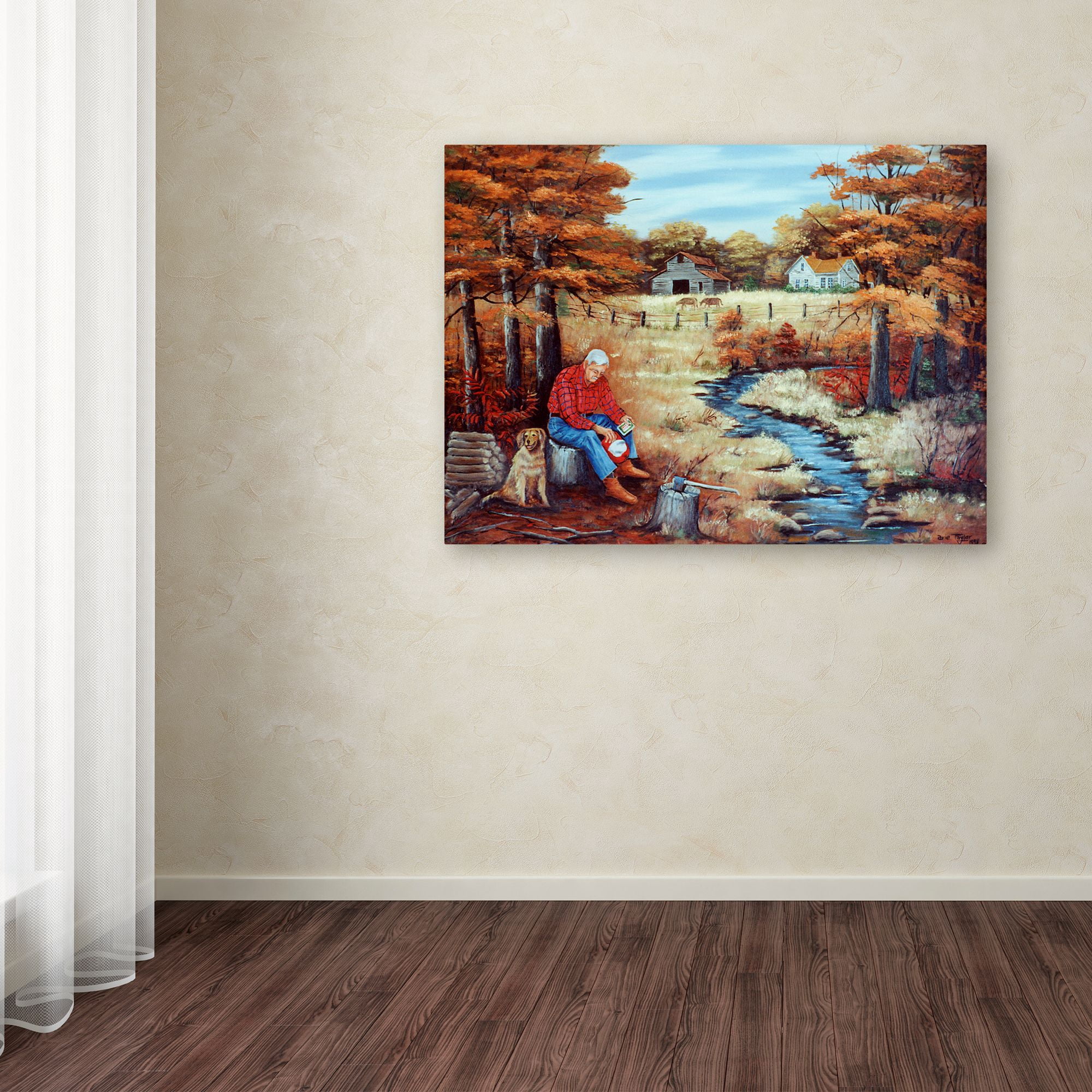 Trademark Fine Art 'Autumn Blessings' Canvas Art by Arie Reinhardt Taylor