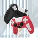 thumbnail image 4 of Funda protectora de silicona con agarre antideslizante para mando de PlayStation 5, incluye pegatinas para el botón basculante, funda antisudor para el mango y accesorios para videojuegos, 4 of 5