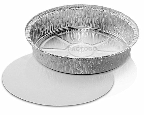 Handi-Foil of America 9" Round Aluminum Foil Food Take-Out Pan