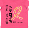 thumbnail image 4 of Inktastic Childhood Cancer Awareness Fight, Care, Cure Boys or Girls Toddler T-Shirt, 4 of 5