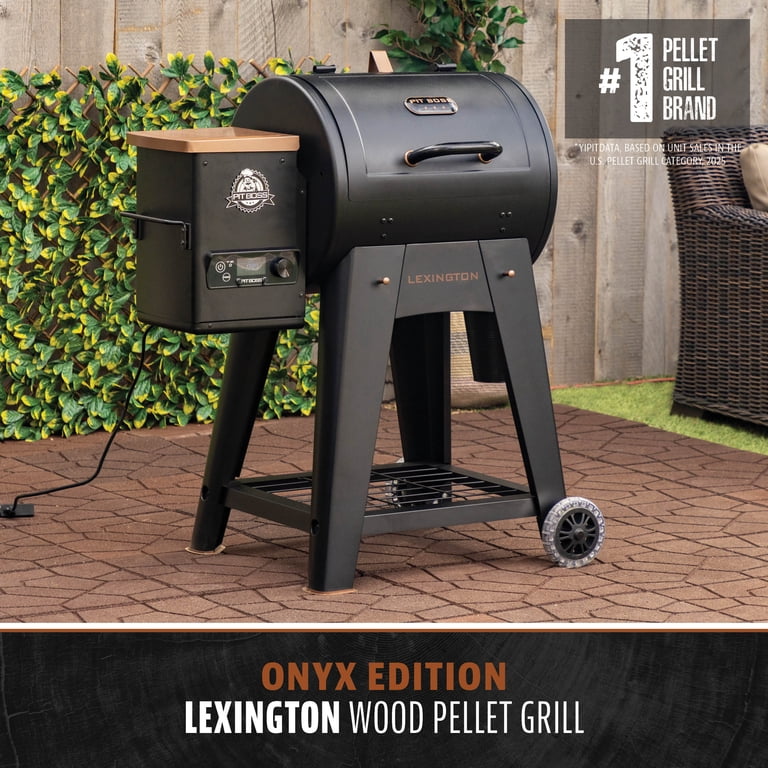 Pit Boss Lexington Onyx Edition - 500 Sq in Wood Fired Pellet