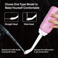 thumbnail image 5 of Botella perineal de 12 oz para el cuidado posparto Bidé de viaje portátil Elementos esenciales de recuperación posparto Limpieza después del nacimiento para mujeres Cuidado de higiene person, 5 of 5