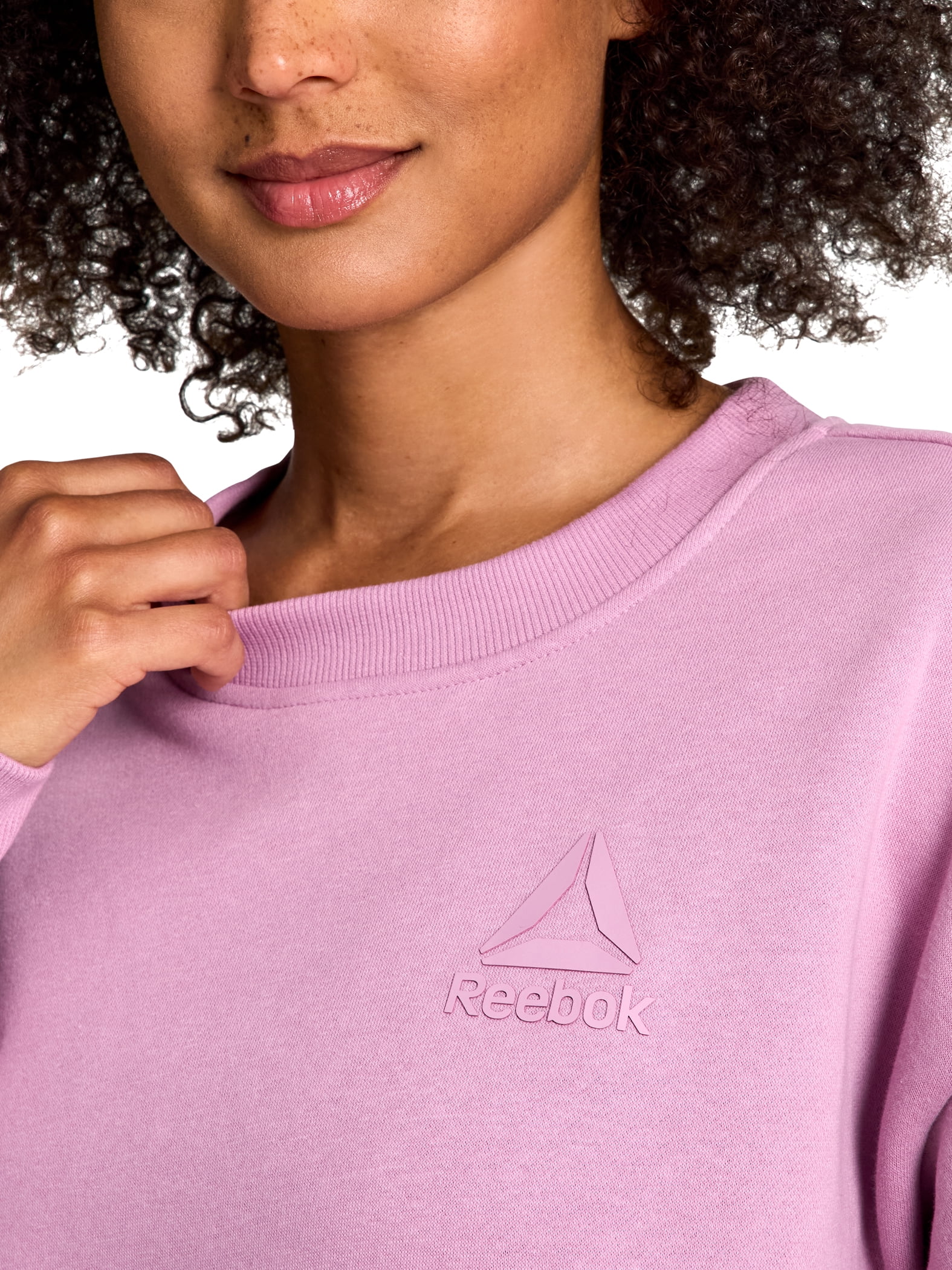 Reebok Women's and Women's Plus Weekender Oversized Crewneck, Sizes XS-4X