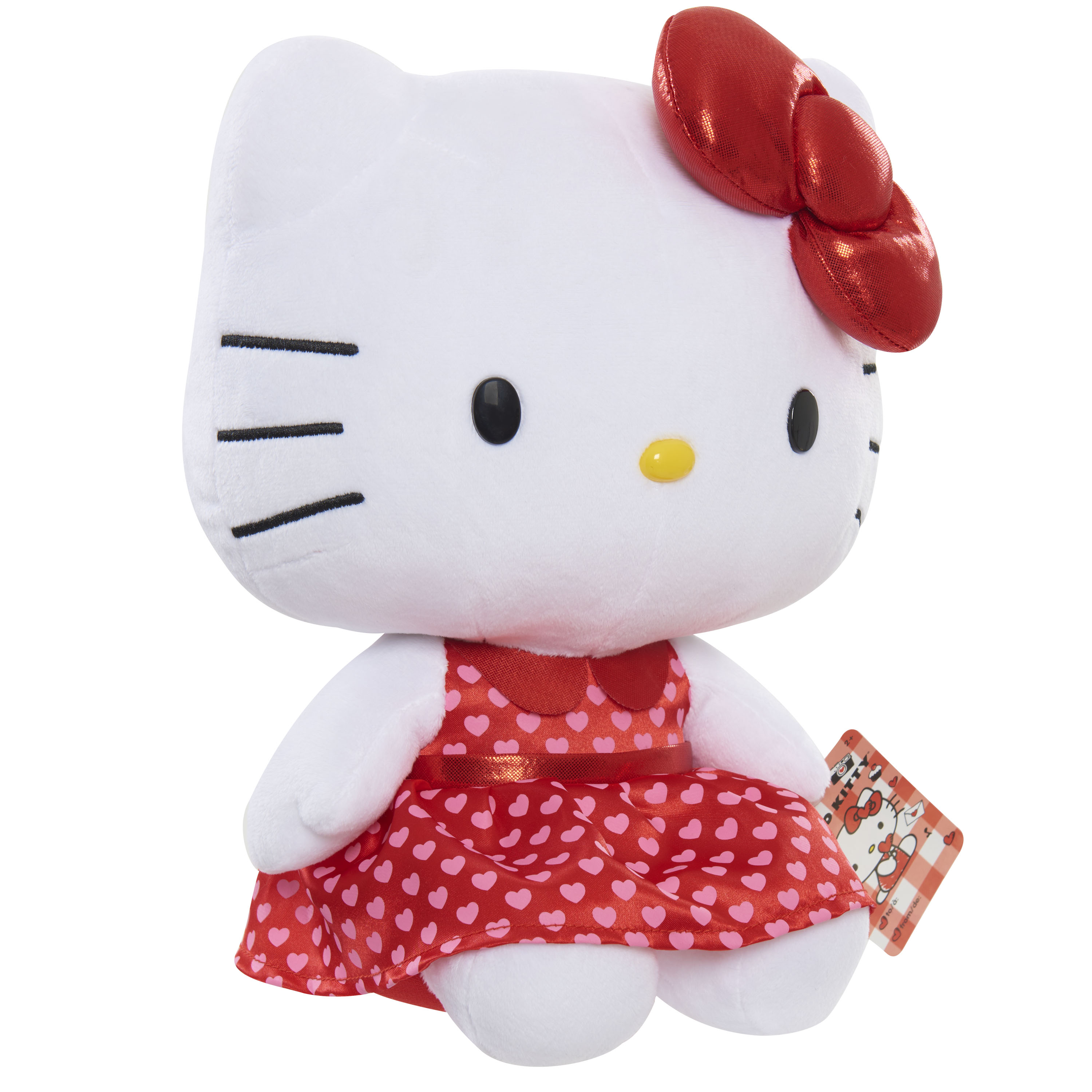 hello kitty valentine plush
