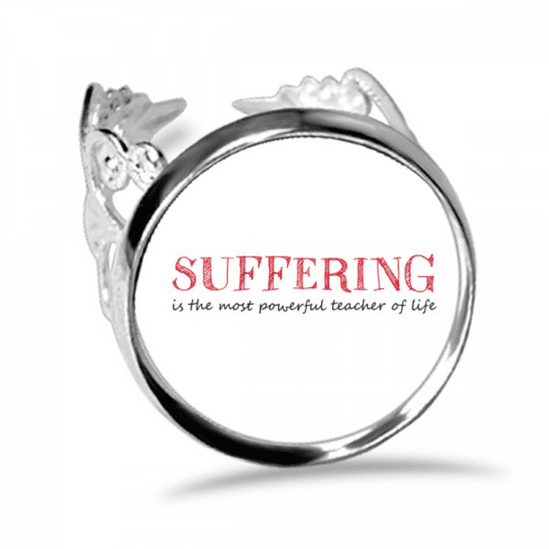 Wedding hot sale ring suffering