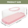thumbnail image 2 of unbranded Caja Portátil Para Pastel Rosa Con Y Asa Para Transportarlo Fácilmente, 2 of 8