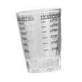 thumbnail image 3 of Vasos para espresso, taza medidora, taza de onza, copa de vino de vidrio grueso para granos de café 60 ml, 3 of 9