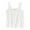 White a3, variant on snilers Girls Camisole Tank Tops Spaghetti Strap Sleeveless Shirt Cute Crew Neck Summer Blouses Size 3-14 Years