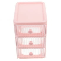 LEORX desk organization and storage 1Set pink drawer design for women