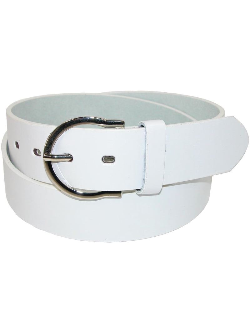 4373 Womens 1 3/8 Inch Wide Basic Bridle Belt, Medium CTM Womens 1 3/8 Inch Wide Basic Bridle Belt, Small, Brown  main image 3
