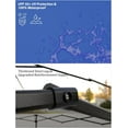 thumbnail image 4 of TROPOW 10x10 Pop Up Canopy - Outdoor Canopy Tent with Portable Roller Bag - One Button Push Setup, 3 Adjustable Height, 4 Weight Bags, 8 Stakes & 4 Guy Ropes Included,Blue, 4 of 7