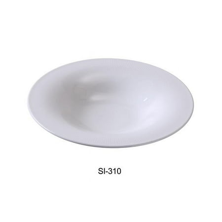 

Yanco SI-310 1.5 x 10.5 in. Siena Porcelain Pasta & Salad Bowl Bone White - 12 oz - Pack of 12