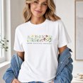 thumbnail image 3 of Jollimate Grow Positive Thought Shirt, Wildflower Floral Graphic Tee, Mental Health & Positivity Gift for Women, 3 of 6