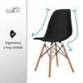 thumbnail image 2 of Set de 4 Sillas Minimalistas STAY ELIT COLOR negro, 2 of 5
