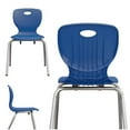thumbnail image 4 of Correll CSC 18" Classic Metal/Plastic Stacking Student Chair in Blue (Set of 6), 4 of 6
