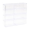 thumbnail image 4 of TISHITA Clear Display Case Desktop Car Model Storage Box for Collectibles Minifigure L, 4 of 8