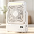 thumbnail image 7 of Ultra Slim Wall Mounted Desktop Fan,USB Rechargeable Bladeless Circulating Fan,Wireless Portable Cooling Fan for Office Home Camping Car Travel, 7 of 7