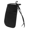 thumbnail image 3 of Toptie Server Money Pouch Wallet Fanny Pack Waist Apron Bag with Extra Long Ties for Men & Women-Black-6 Pcs, 3 of 8