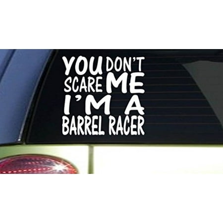 Barrel Racer Horse - You Don't Scare me Barrel Racer *I154* 6