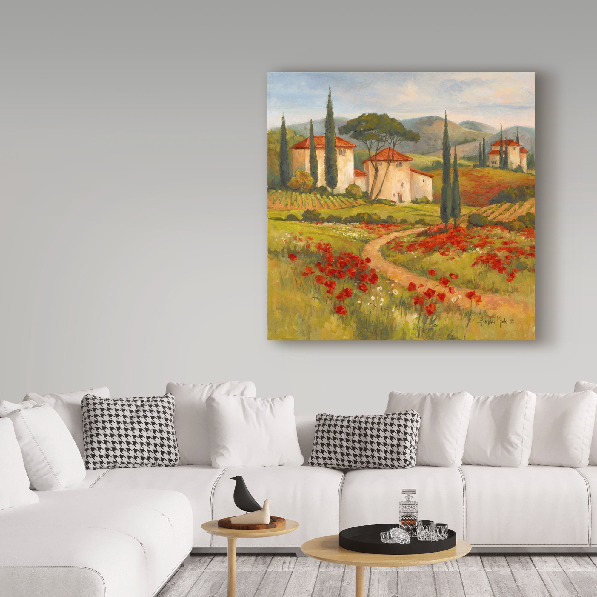 Trademark Fine Art ' Tuscan Dream' Canvas Art by Barbara Mock