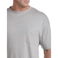 thumbnail image 2 of Sweat Resistant Pocket T-Shirt Grey Heather 6XLT, 2 of 5