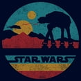 thumbnail image 2 of Mens Star Wars AT-AT Retro Circle Sweatshirt, 2 of 4