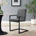 thumbnail image 5 of Modway Savoy Performance Velvet Dining Chairs - Set of 2 in Gray, 5 of 9