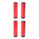 thumbnail image 4 of Yuarrent Puños prácticos para bicicleta de montaña, manillar ligero para bicicleta, bloqueo para ciclismo, ciclismo al aire libre, deportes de Rojo 2piezas Yuarrent CBP384564, 4 of 6
