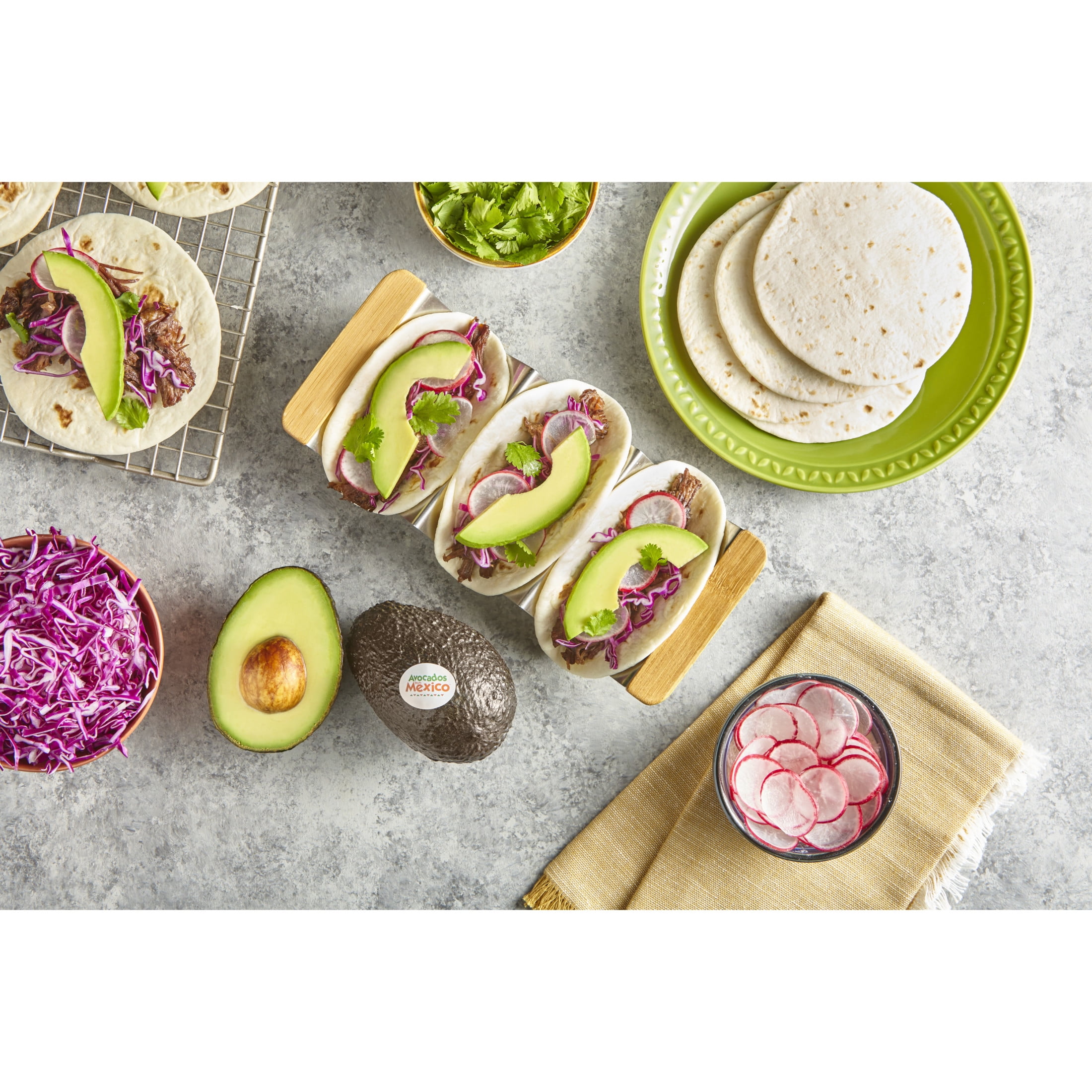 (3 pack) Mission Super Soft Flour Tortillas, Street Tacos Size, 12 Count