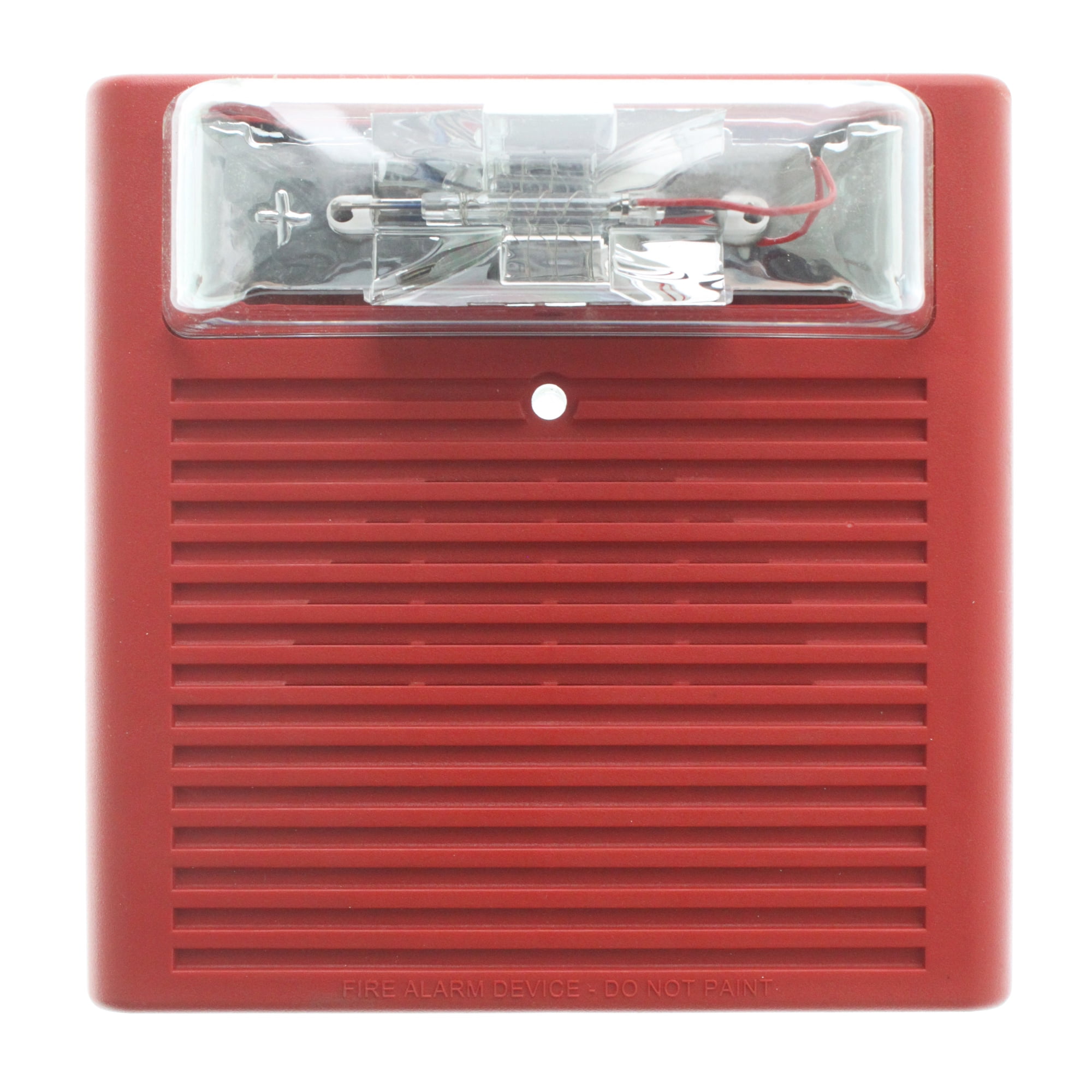 Wheelock AS-24MCW-FR 129024 Audible Strobe, Multi-Candela, Wall Mt, 24 ...