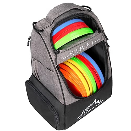 Bolso Golf Disco Himal+18+Discos, Mochila Duradera Gris