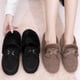 thumbnail image 4 of Zapatos de felpa para mujer, ropa de invierno, zapatos de mujer cálidos con forro polar, zapatos de algodón sin cordones, zapatos de guisantes de moda, 4 of 6