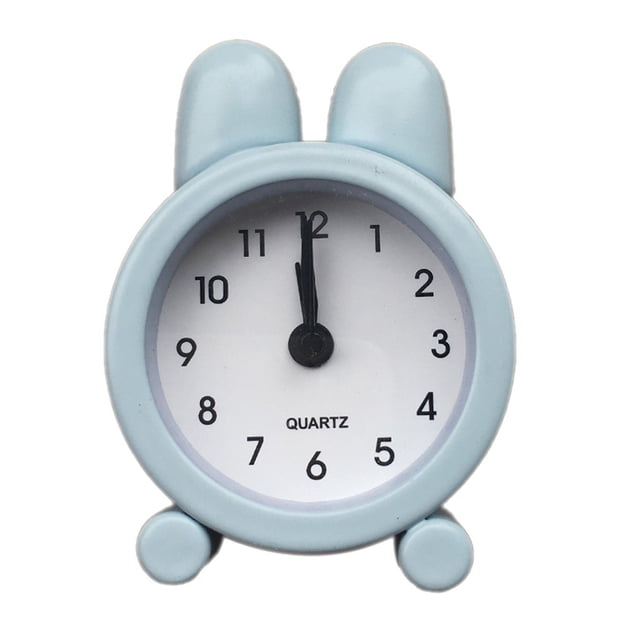Binwennn Alarm Mini Clock Clock Cute Metal Small Electronic Small Alarm Clock Kids Bookmarks with Timer Two Minute Timer