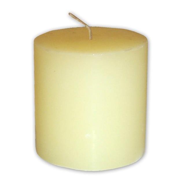 Koolatron MM2PCG Citronella with Geraniol Pillar Candle Ivory