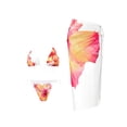 thumbnail image 2 of LEKWK 3 Piece Swimsuits for Women Bikini Set with Sarong Printed Halter Beachwear Cover up Outfits, 2 of 6