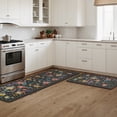 thumbnail image 3 of KUETH Kitchen Mats for Floor, Kitchen Rug with Anti Fatigue, Non Slip Washable Kitchen Rug, Set of 2 Kitchen Mat 17"x59"+17"x30", Runner Rug with Waterproof for Bathroon and Bedroom, 3 of 8