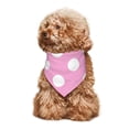 thumbnail image 4 of Cauagu Pink And White Polka Dot for Dog Bandanas 1 Pack, Pet Scarf for Boy and Girl Scarf Bib Kerchief Breed for Dog & Cat Pets Gift, 4 of 6