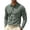 A-Green1397, variant on Bibifish Mens Polo Shirts Long Sleeve Waffle Knit Casual Shirts Breathable Classic Fit Daily Wear Tops