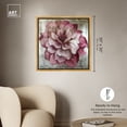 thumbnail image 5 of Darla Floral Fine Wall Art Canvas Wall Art by Art Remedy, Gold Floater Frame, 31.5" x 31.5", 5 of 7