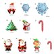 thumbnail image 3 of AARON1 Globos De Película De Aluminio Piruleta Árbol De Navidad Bastón Día De Año Nuevo Temática Fondo Ornamental Globo, 3 of 4
