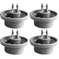thumbnail image 1 of 4 Pack Suitable For Bosch Siemens Neff 165314 Dishwasher Accessories Wheels, 1 of 5