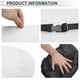 thumbnail image 3 of Almohada para reposacabezas de automóvil Unique Bargains Almohada ergonómica cómoda de soporte para el cuello Suede, Espuma de Memoria 2 Pcs para conducir, 3 of 7