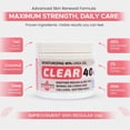 thumbnail image 7 of CLEAR Urea Cream 40 Percent Plus 2% Salicylic Acid (4oz) Made in USA | Urea Foot & Hand Cream Softens Cracked Heels & Dry Skin with Tea Tree & Coconut Oil - Callus & Corn Treatment, 7 of 7