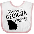 thumbnail image 3 of Inktastic Someone in Georgia Loves Me Boys or Girls Baby Bib, 3 of 4